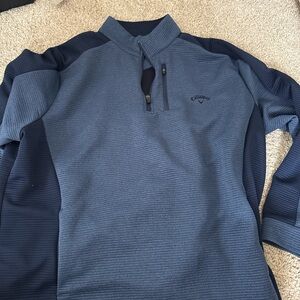 Callaway Navy Quarter-Zip Pullover